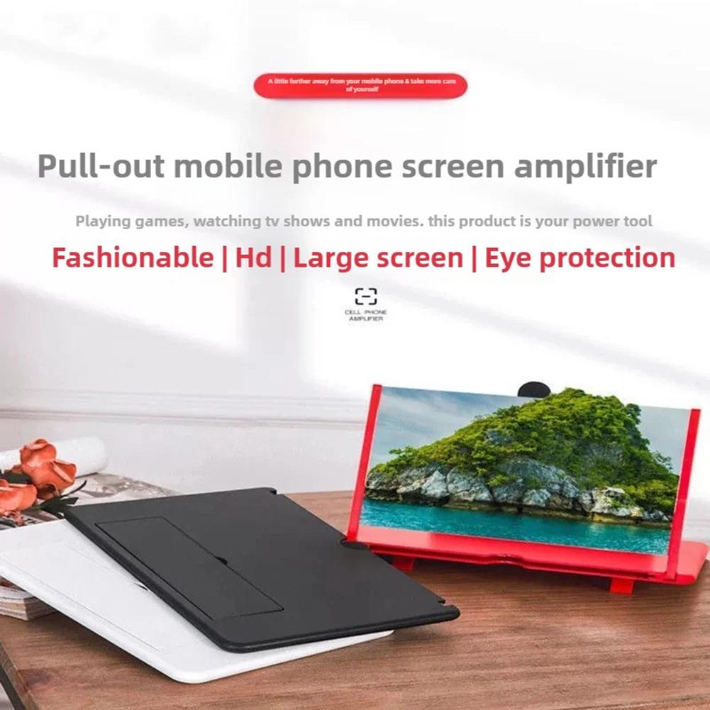 Desktop Magnifying Stand Phone Screen Bracket Enhanced Viewing Experience