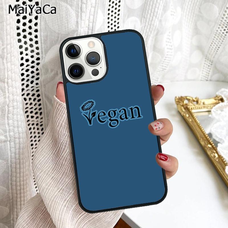

Vegan Vegetarians Animal Love Quotes Phone Case Cover For iPhone 17 Air 16 16e 15 plus 11 12 13 14 pro max coque iPhone 11pro max