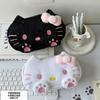 Cute Kt Cat Plush Pencil Case Large Capacity Makeup Bag Kitty Cat Stationery Box Storage Bag Peripheral Products Students Gifts