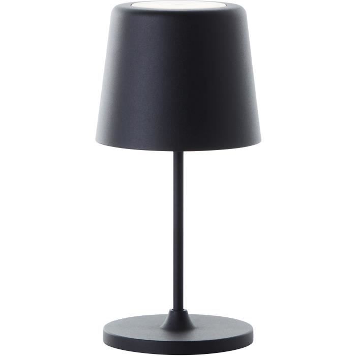 Lampe à poser LED KAAMI BRILLIANT - Noir - Extérieur - 2W - IP44 - Métal et plastique