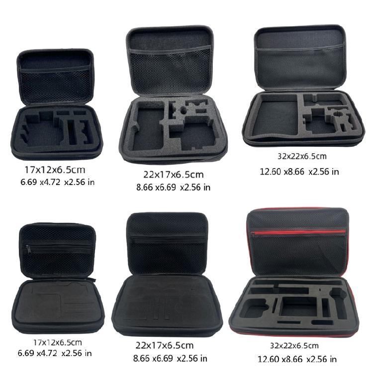 Rugged Travel Case for X3 Action Cameras Carrying Bags Box for Biking, Hiking, and Outdoor Exploration Accessory