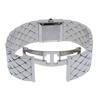 Chanel Matelasse Watches H0009 Silver blackDial Stainless Steel Quartz Analog Display Women Used