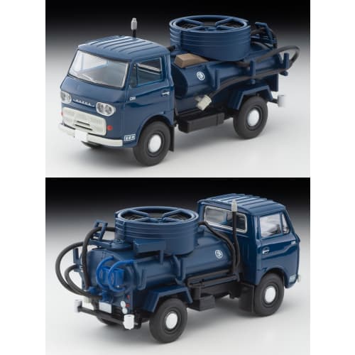 Tomytec Tomica Limited Vintage LV-211a Mazda E2000 Vacuum Truck, Navy Blue, Finished Product