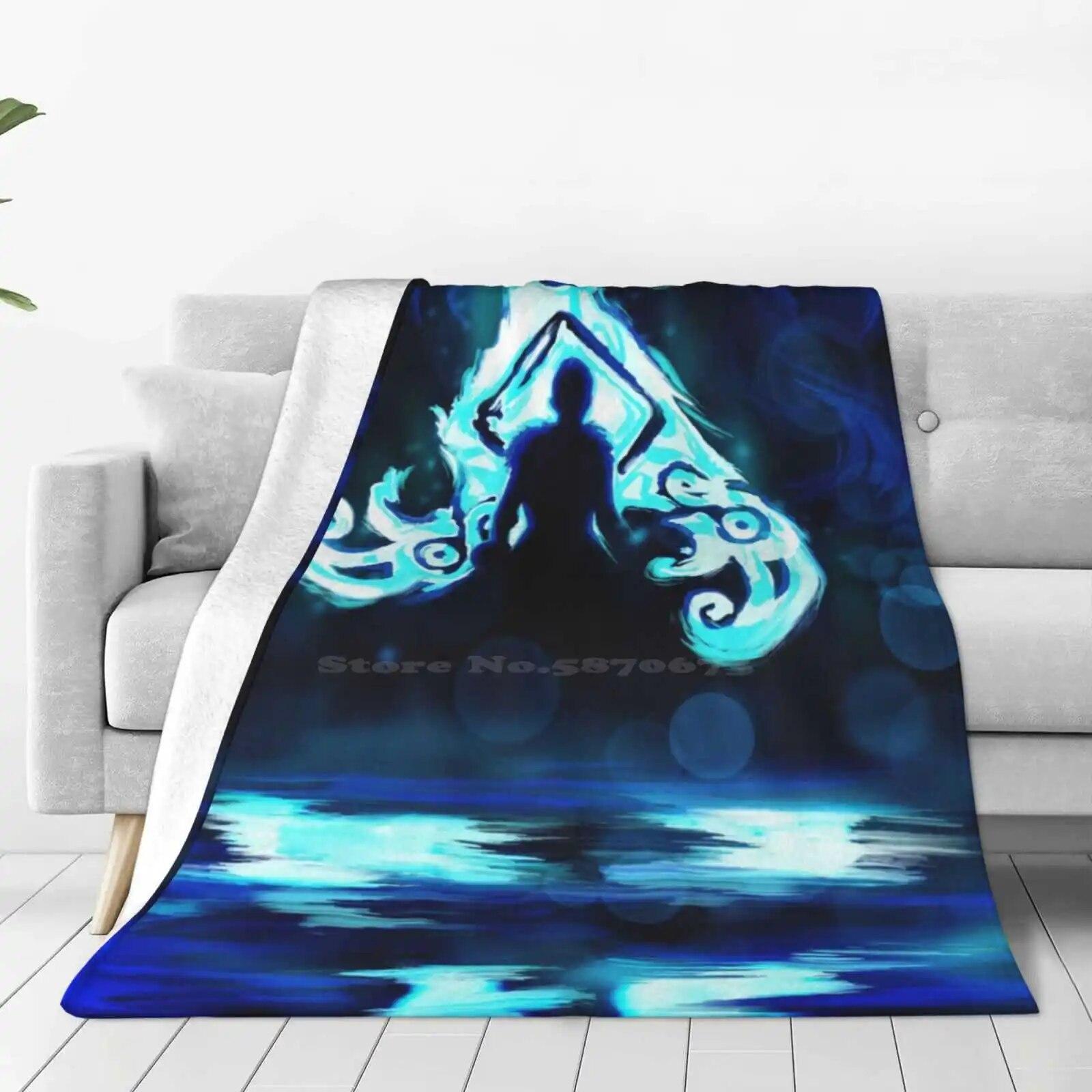 

Hellblade Reflections Креативный дизайн Удобное теплое фланелевое одеяло Hellbladesenua 75x100cm (30x40inch)