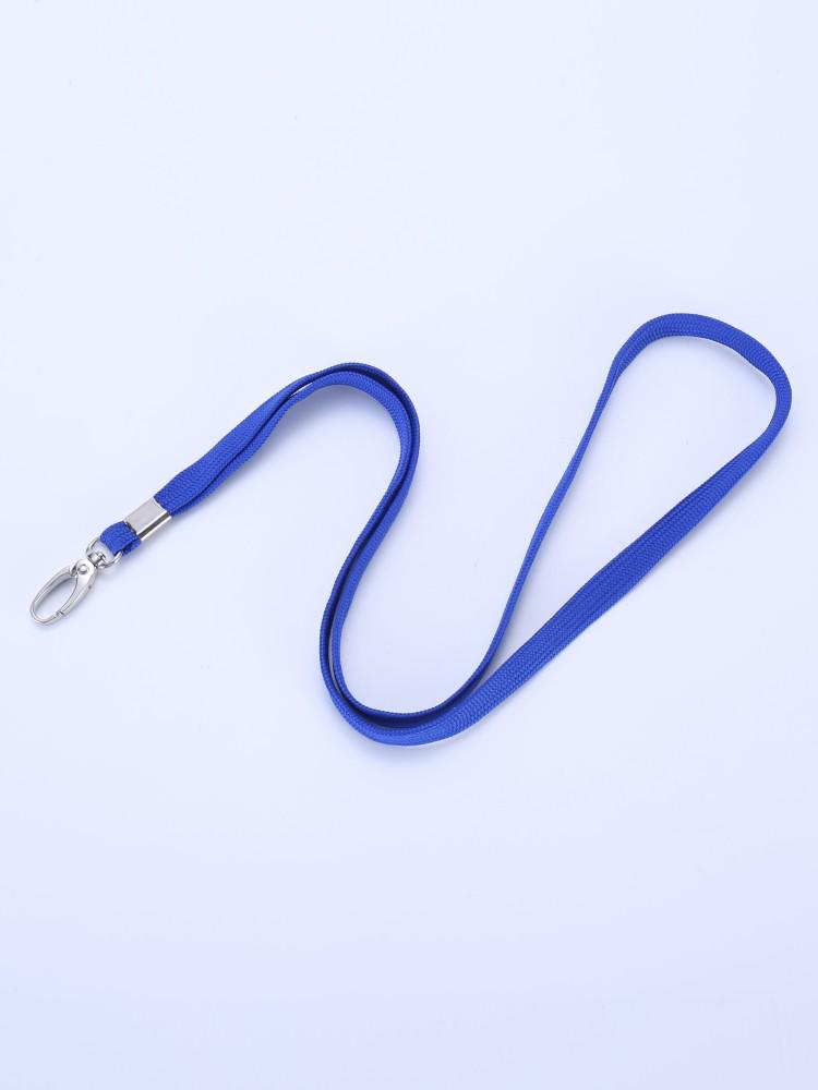 Cotton Rope ID Badge Lanyard with Egg-Shaped Hook for Work or School