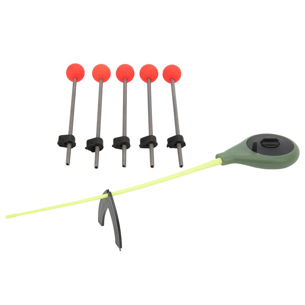 5 szt. Przenośna Zimowa Wędka do Łowienia pod Lodem Wskazówka do Wędki na Zewnątrz Zimowy Sprzęt Wędkarski Pomocniczy