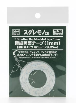 Excellent Ruban Adhésif Outil pour Plastique TL20 (Hasegawa) Ruban adhésif double face extra-fin, 1 mm, Maquettes,