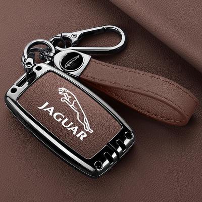 Custodia per Chiave Auto Jaguar XFL, Protezione in Metallo Premium per 2023 XEL, F-Pace, XJL, F-Type.