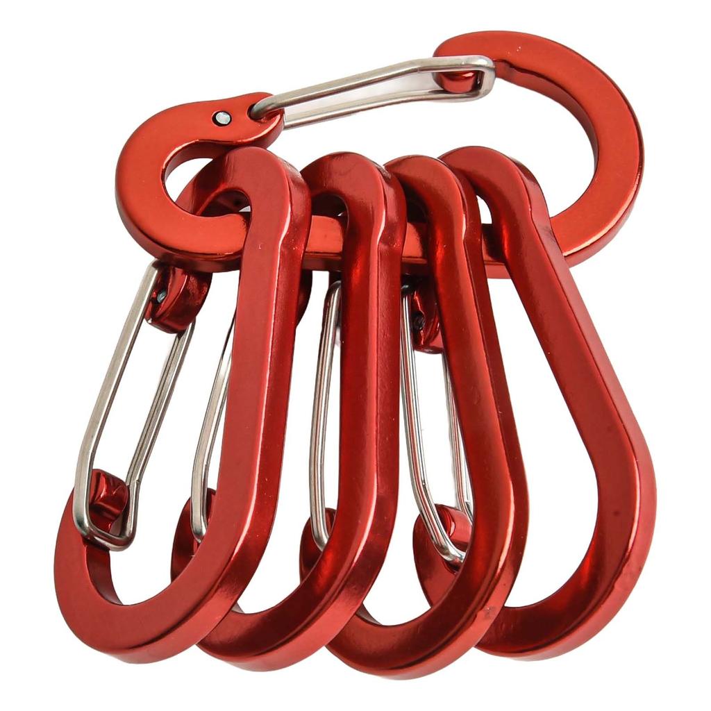 Aluminum Alloy Lightweight Keychain Carabiner Clips