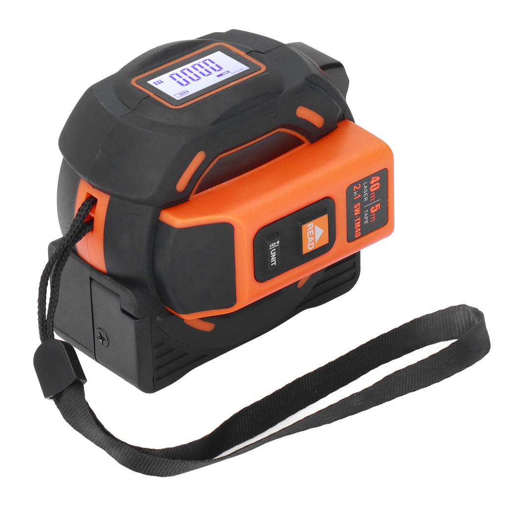 Laser Tape Measure Handheld Infrared Distance Meter Laser Ranging Measurement Tool for Building
