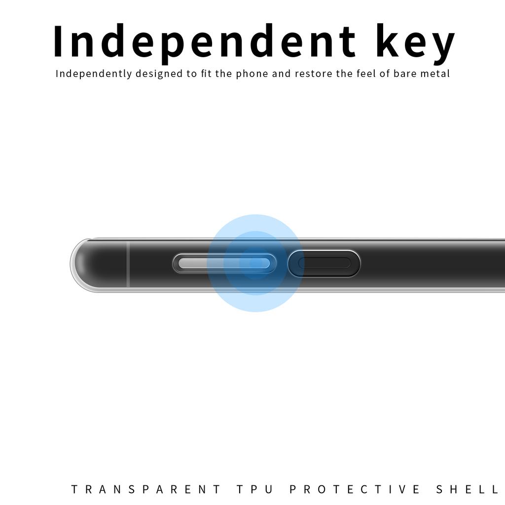 MOFI For Honor X5b Plus/X5b Case Anti-Scratch Clear Soft TPU Phone Cover