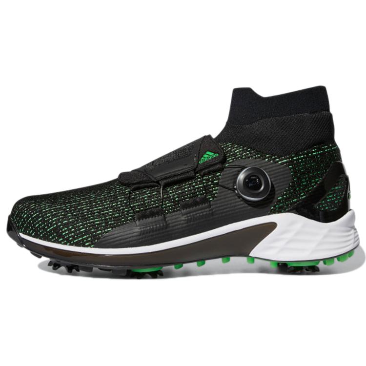 New Adidas ZG21 Motion Primegreen Boa Mid 'Black Screaming Green' H68592