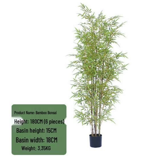 Artificial Bamboo Plant Decoration for Indoor and Outdoor Spaces