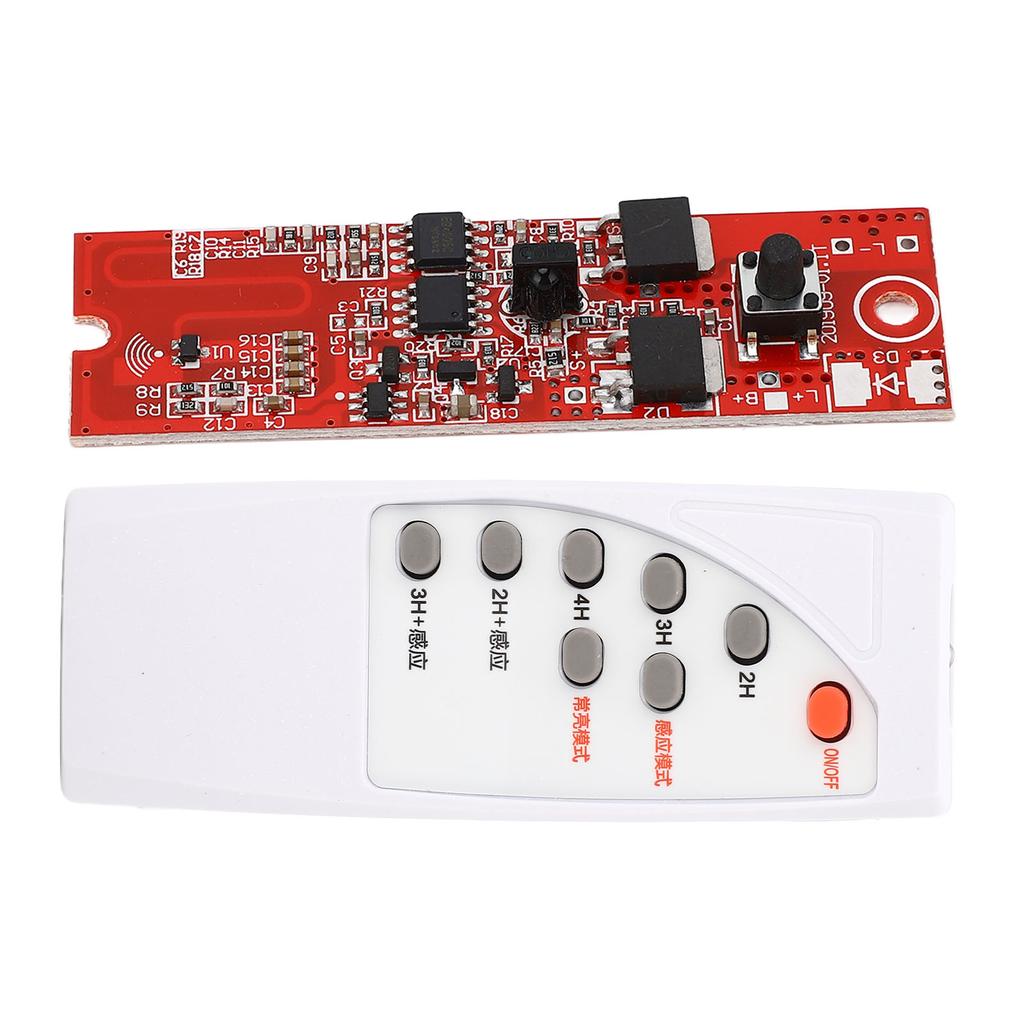 Solar Charge Controller Board Motion Sensor Control Module Solar Light Circuit Board for 3.2V 3.7V B