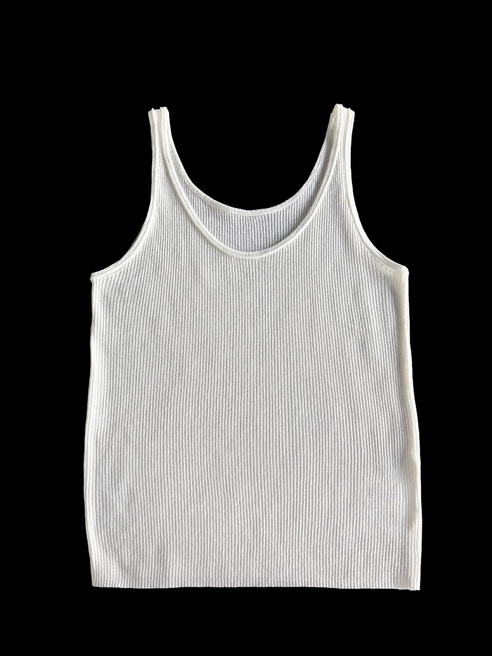 

Women s Soft Knit Vest WQ165 - Cool, Breathable, Slimming, Elegant Inner Camisole One size (recommended for 40-60 kg)