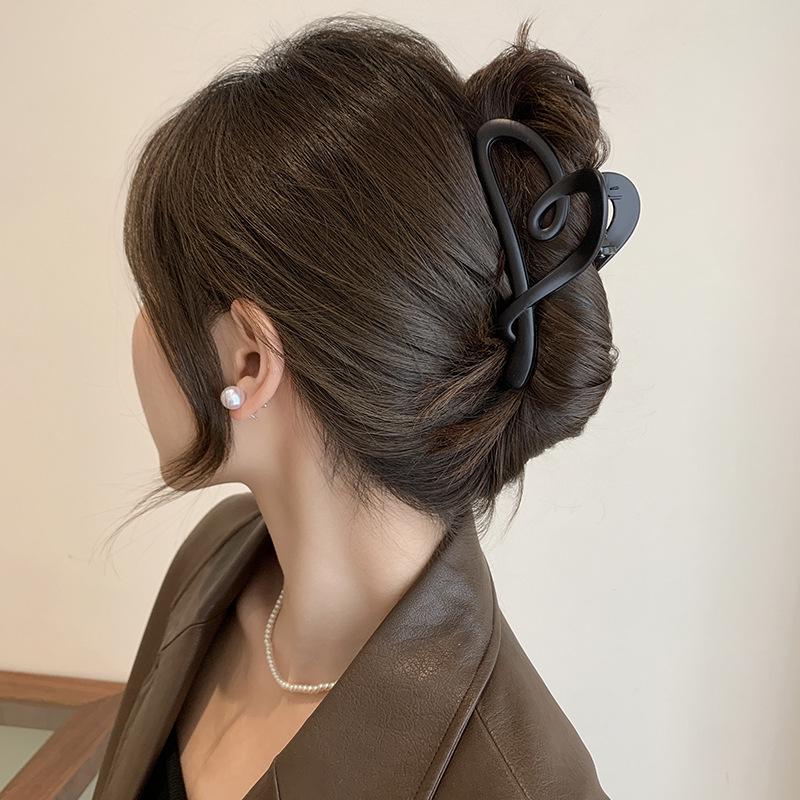 Elegant French Retro Small Shark Hair Clip for Thin Hair