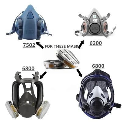 Χημική Μάσκα Αερίων 6200 7502 6800 Μάσκα 6001 6002 6004 Κουτί 5N11 Βαμβακερό Φίλτρο Αναπνευστήρας Προστασίας από Βαφές Ανταλλακτικά Αξεσουάρ
