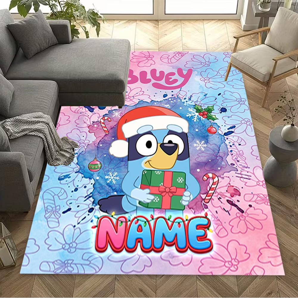 Football Friends Adventure Personalized Text Floor Rug Office Rug Suitable for Balcony Study room Hallway Dining Room Anti-slip Rug Anime Office Decor
