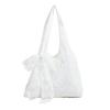 Commuting Lazy and Fresh Korean Version Tote Bag Women's Large-capacity Versatile Lace Premium Sense Casual Shoulder Bag