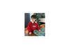Fairy Tale Red Boys' Fleece Sweatshirt 2025 – Winter Thickened One-Piece Top for Children