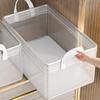 New Underwear Clothing Pants Foldable Storage Box Home Drawer Style Wardrobe Storage Box Foldable Clothing Layering Artifact Storage Organizing Box