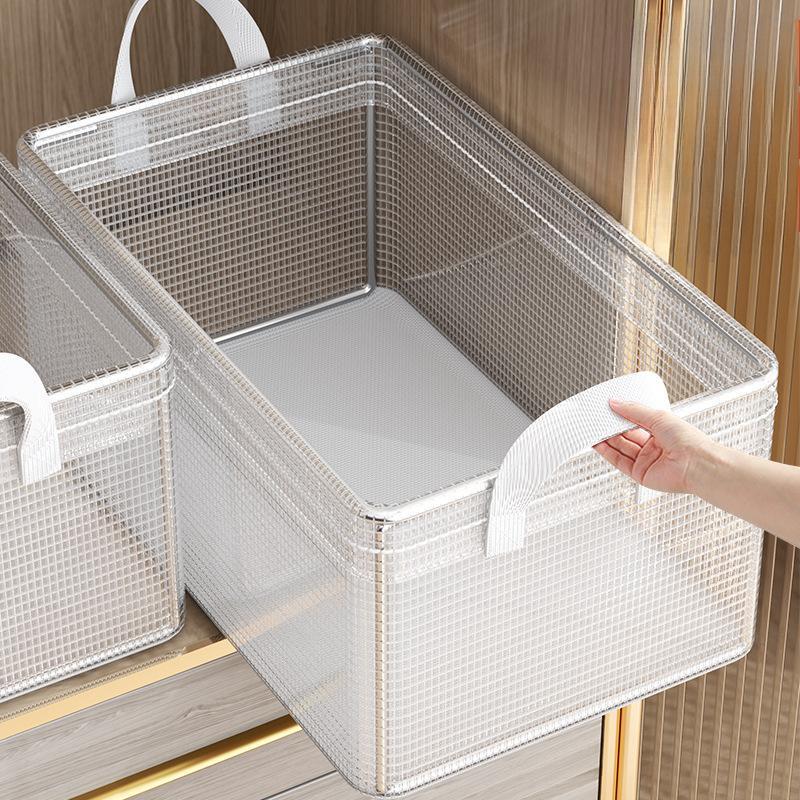 New Underwear Clothing Pants Foldable Storage Box Home Drawer Style Wardrobe Storage Box Foldable Clothing Layering Artifact Storage Organizing Box
