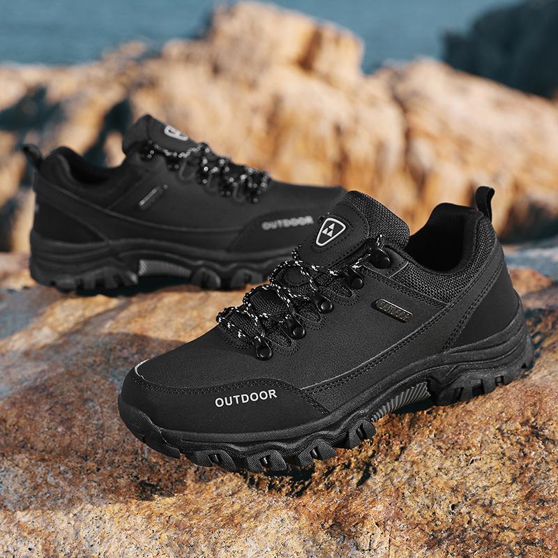 Fashion Non Slip Outdoor Casual Shoes Man New Handmade Leisure Walk Sneakers Luxury Brand Classic Flats Leather Men's Casual Trainers