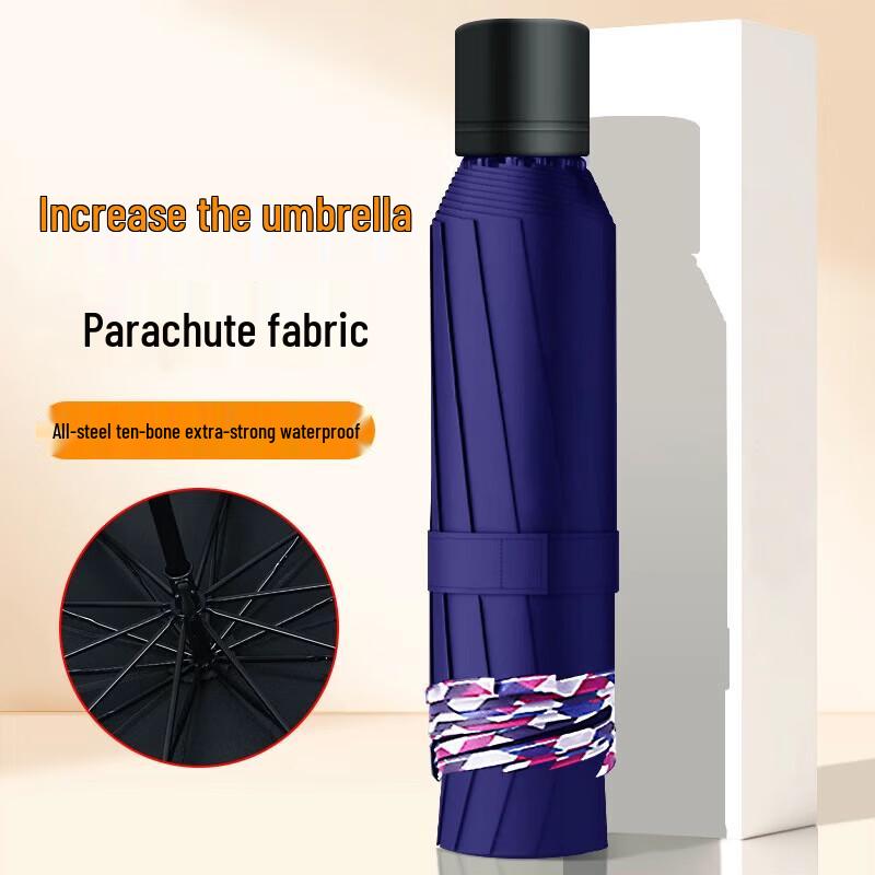 Manual Double Rain and Sun Umbrella