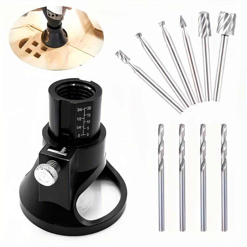11Pcs High-Speed Precision Drill Engraver Set - Durable Grinder & Bits for Rotary Tool Projects