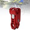 Handlebar Stem Bike Stem Bike Stem Red Aluminum Alloy Shock Absorbing  Handlebar Stem for Mountain Bike Road Bike