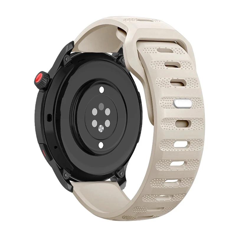 22mm 20mm Silicone Strap For Huawei Watch 5/4/GT6-5-4 Pro 46mm Amazfit Active 2/Bip 6-5 Wristband For Galaxy Watch 7/6/5/4 Band