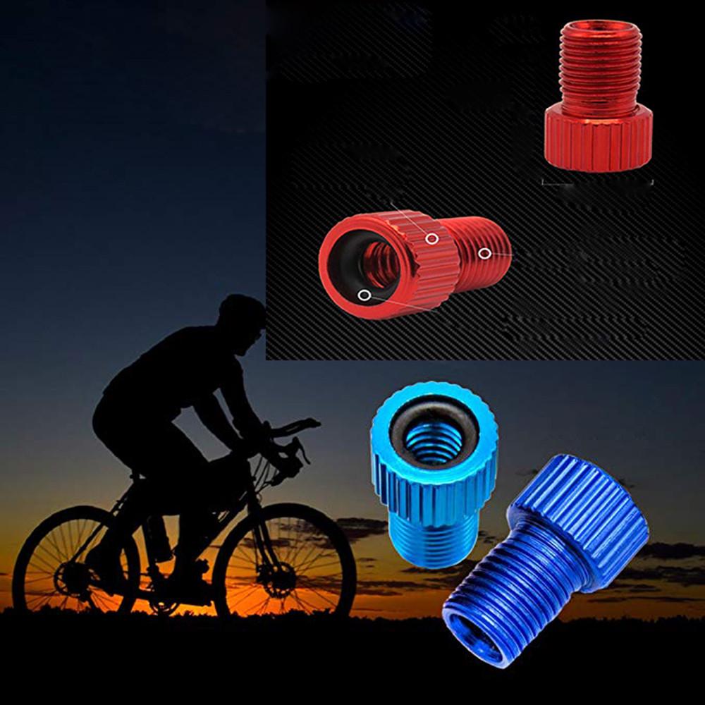 Buy 5PC Aluminum Alloy Valve Adapter Bicycle Road Racing Bike Inner