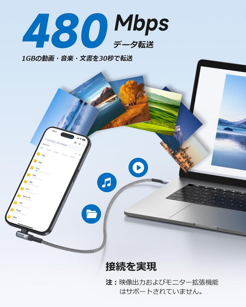 PD 60W Fast Charging To Gray USB-C Cable, L-shaped, 2M/2-pack, Type-C Cable, Compatible, Cable, USB-C C,