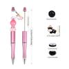 18x DIY Pen Making Kits Cute Cow Beadable Pens Kits Beadable Ballpoint Pen Writing Pen Office Supplies for Student