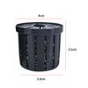 12Pcs Aquarium Plant Holder Multi-Function Porous Planting Basket Anti Floating Aquarium Plant Cup for Aquarium Decoration