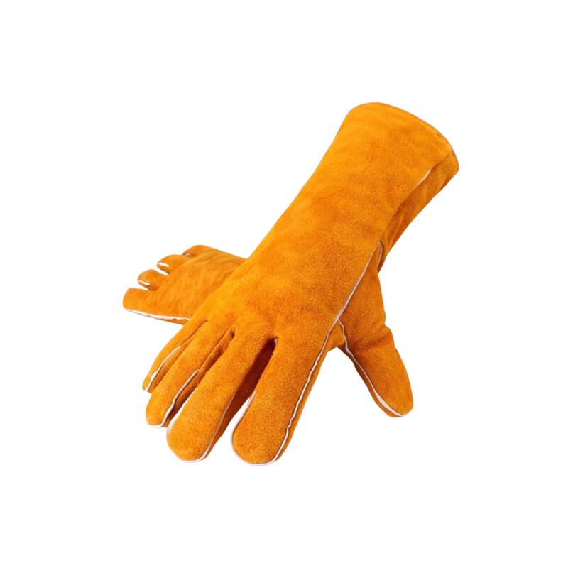 Kunpai Long Lined Cowhide Welding Gloves