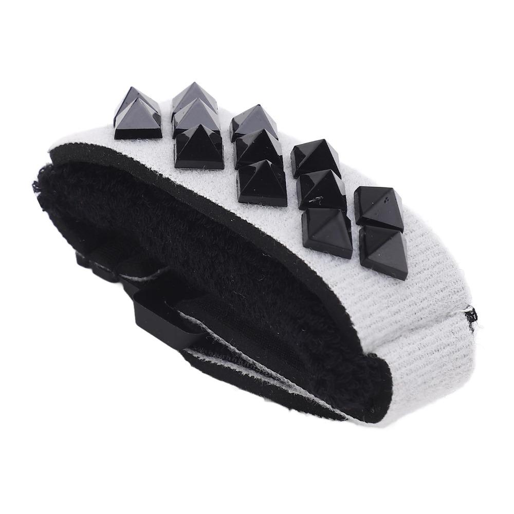 2PCS Plastic And Fabric Bass Muting Strap Adjustable Design Noise Dampers  For Electric Guitar