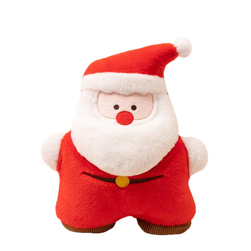 Cute Santa Claus Snowman Elk Xmas Tree Plush Toys Christmas Decor Party Decor Doll Plushie Gift