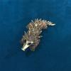 New Creative Vintage Pangolin Brooch with Waggable Tail - Animal Suit Pin Accessory
