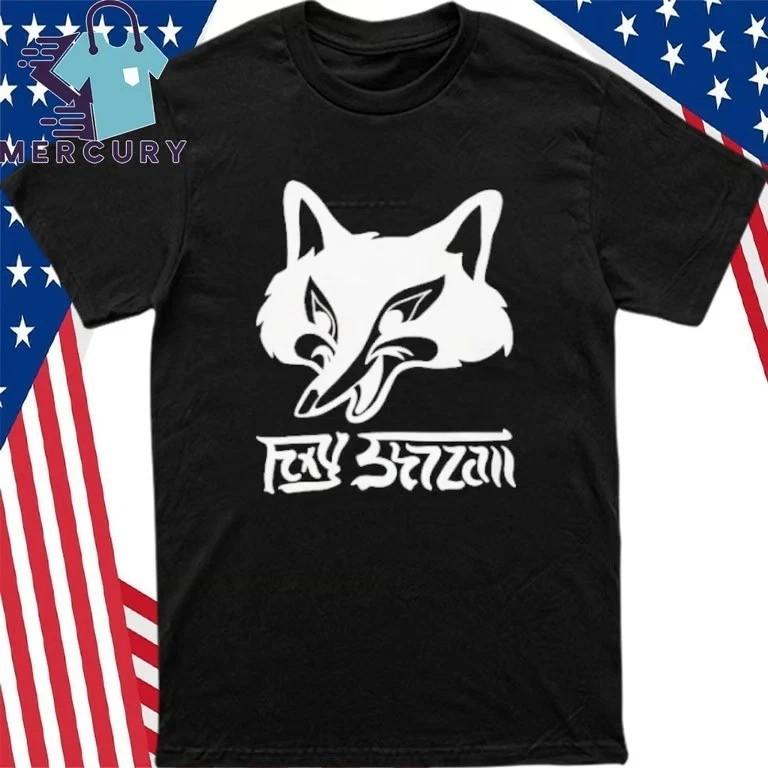 John Cena Foxy Shazam Shirt Black Cotton T Shirt Full Size S-5XL  MI686 Unisex T-Shirt M