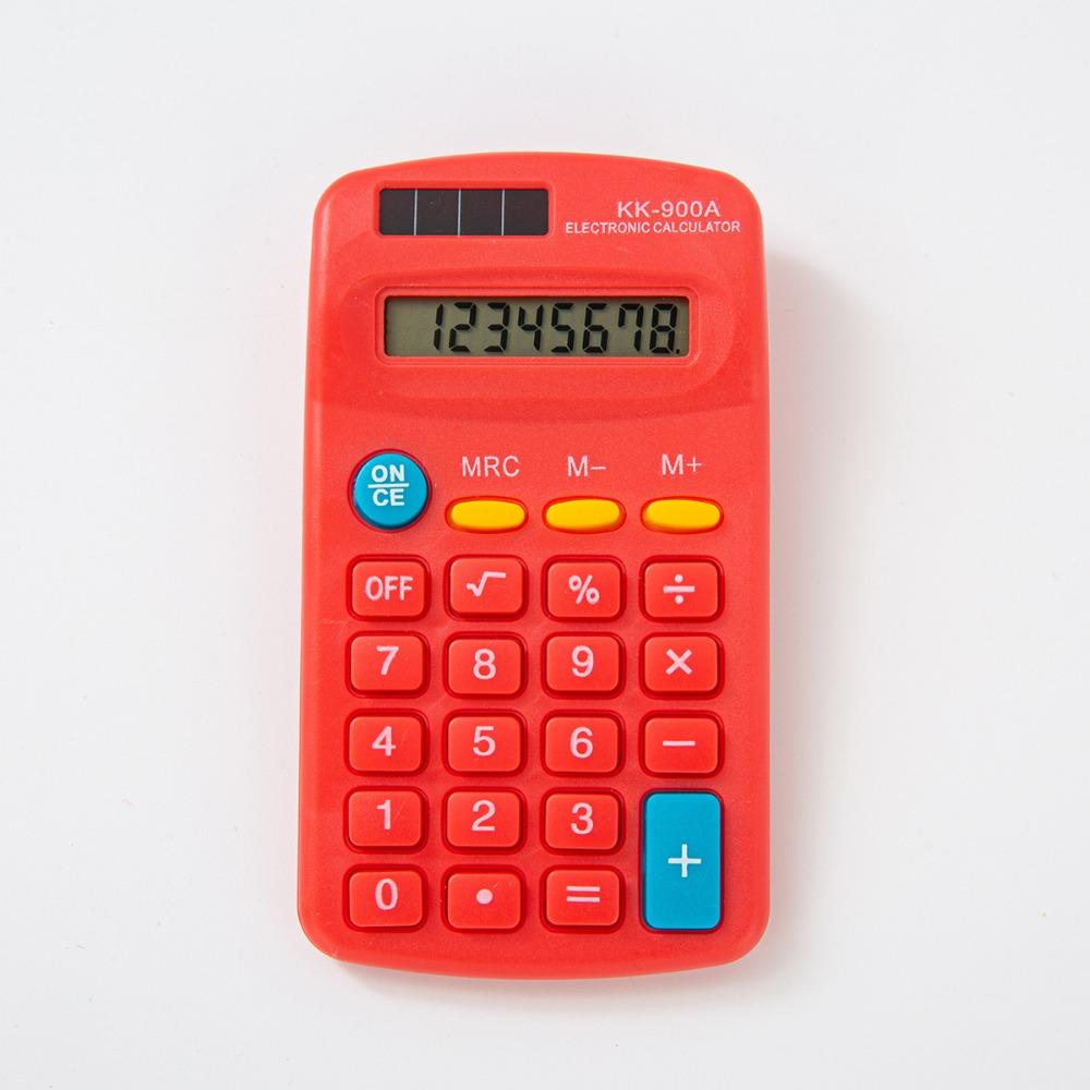 Large LED Display Mini Pocket Calculator 8-Digit Standard Function Calculator  Students