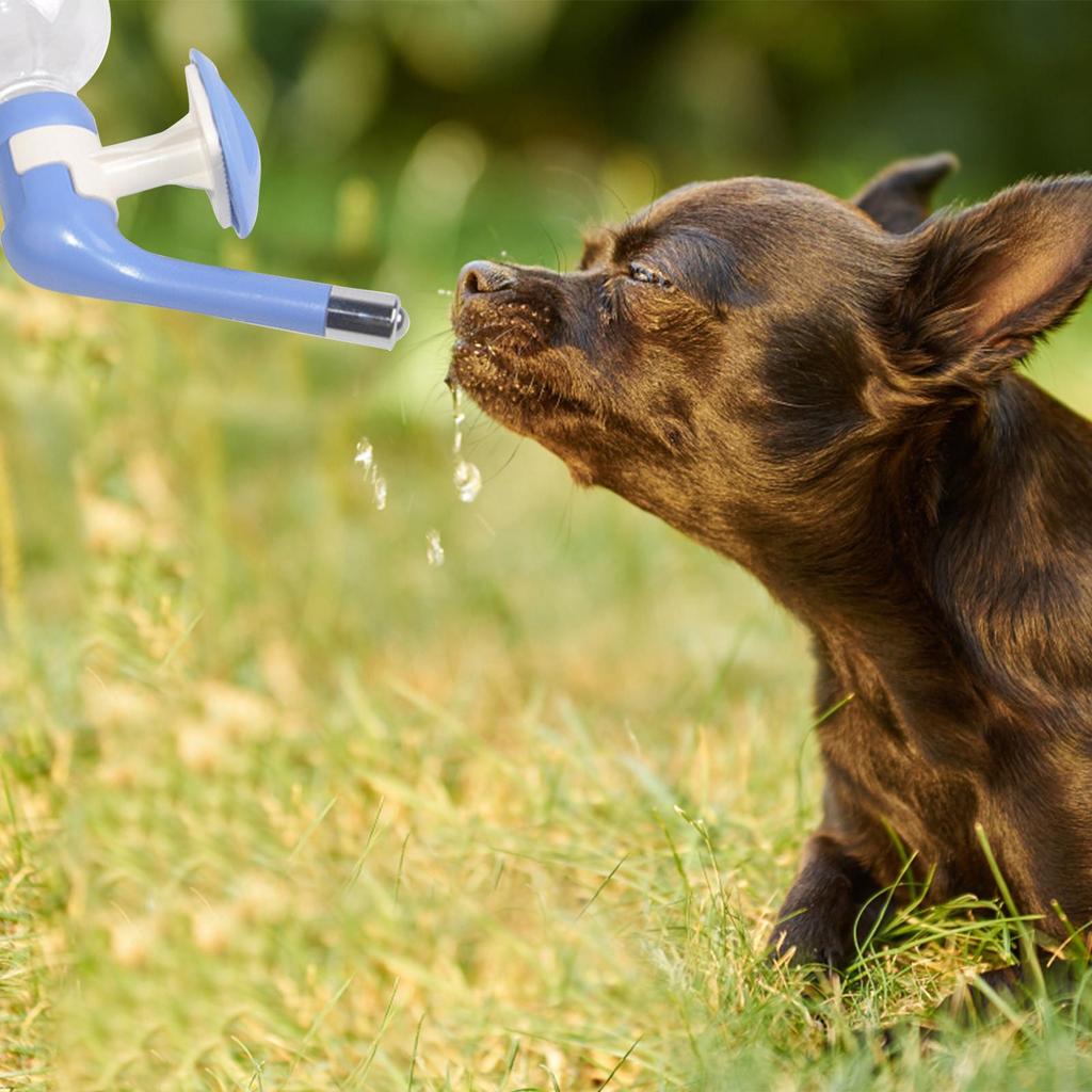 No-Drip Dog Water Dispenser Bottle-Dog Kennel Cage Water Dispenser