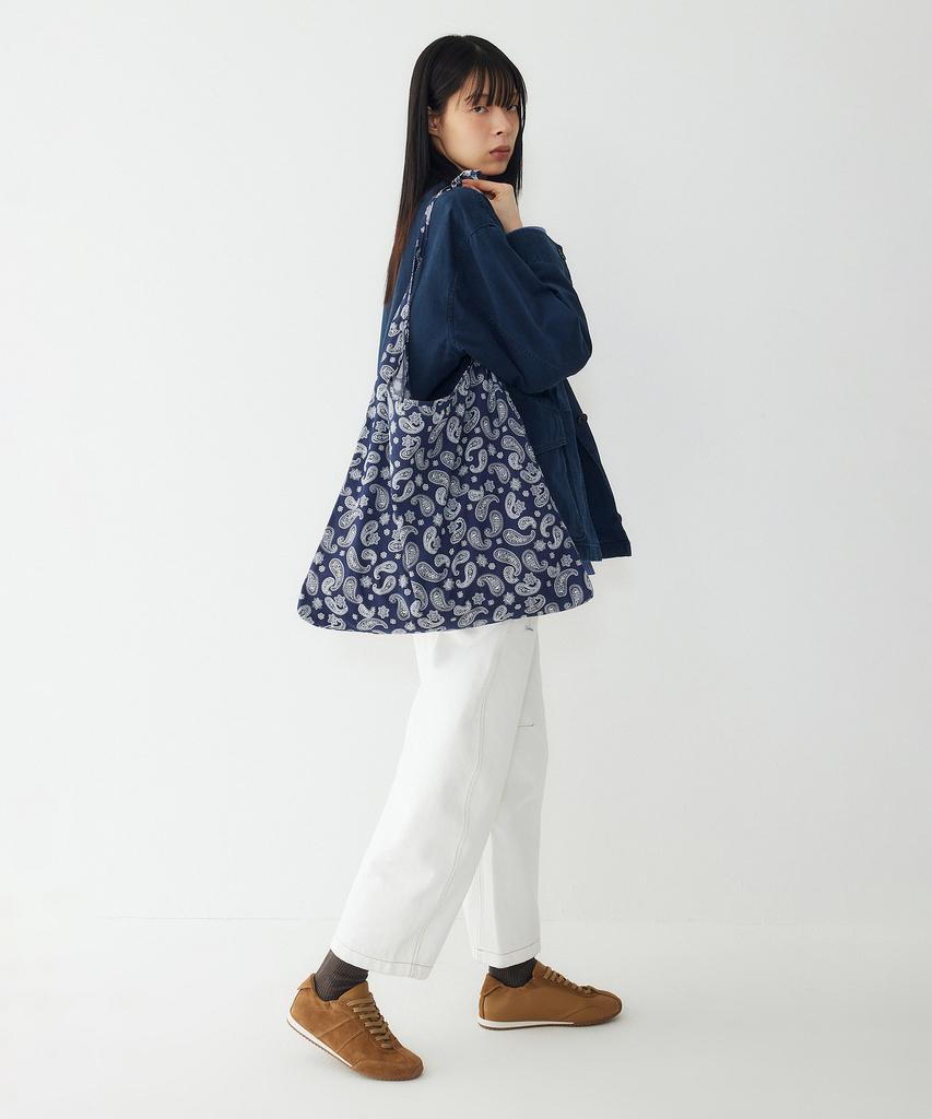 Studio Tomboy Bandana Pattern Shoulder Bag_Navy 9176270983