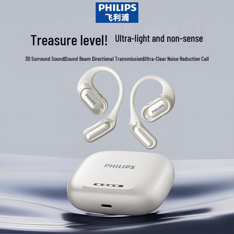 Philips TAT3769 Bone Conduction Open-Ear Wireless Sports Headphones
