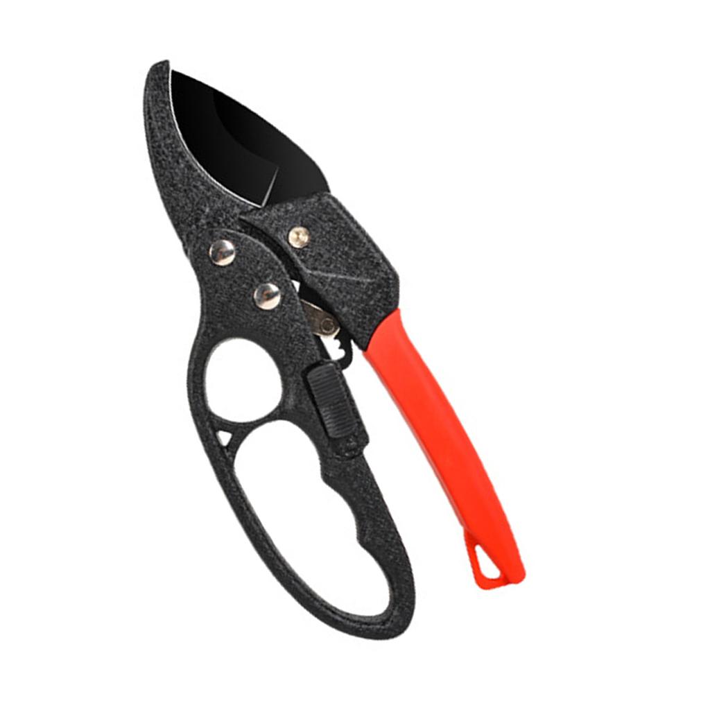 Pruning Shears Ergonomic Straight Handle Segmented Garden Pruner Aluminum Alloy Fruit Tree Branch Cutter