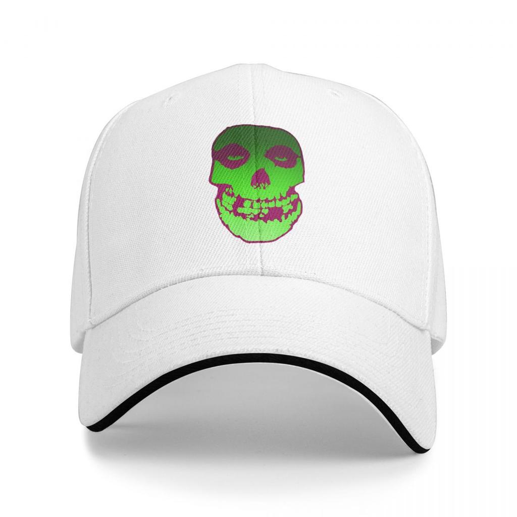 Unisex Baseball Hats Misfits Rock Band Skull Horror Outdoor Streetwear Summer Sports Baseball Caps Hip Hop Cap Casquette Hats