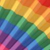 Handlicher Regenbogen Großer Faltfächer Spanischer Stil Faltbarer Tragbarer Fächer für Damen Partys Bühne Tanz Kühlung im Freien