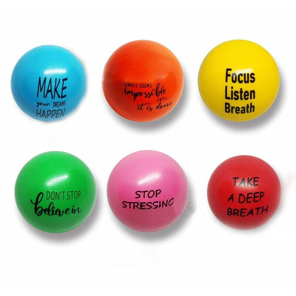 PU Stress Relief Balls Grip Training Grip Strength Balls New Hand Stress Ball  Kids And Adults