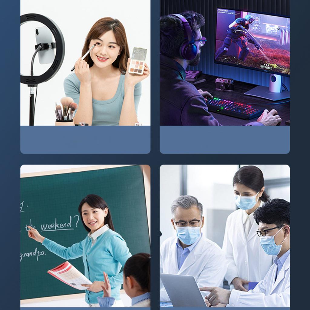 Kamera do gier do strumieniowania na żywo i nagrywania - USB3.0/4K HD z kartą przechwytywania wideo HDMI dla telefonów komórkowych i laptopów