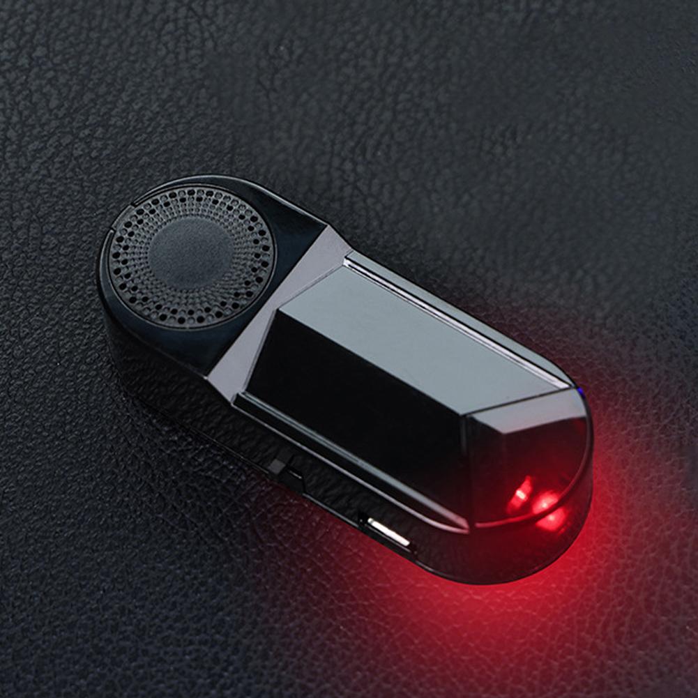 

Автомобильная светодиодная беспроводная противоугонная лампа на солнечных батареях с ароматерапевтическим мигающим светом, светодиодная сигнализация, поддельный противоугонный декоративный свет красный